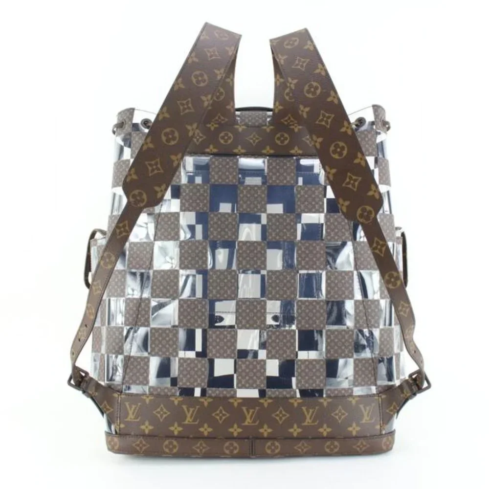 Louis Vuitton Virgil Abloh Monogram Chess Christopher Backpack 21lz720s